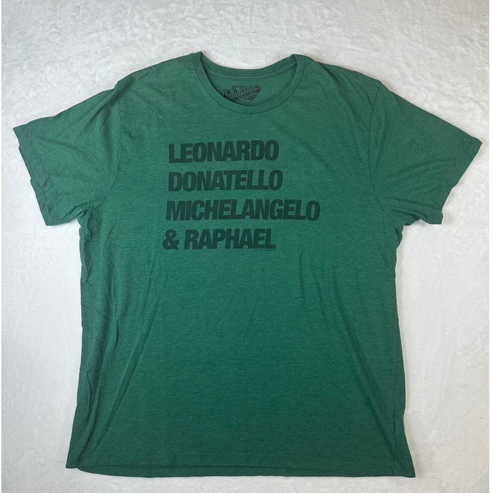 Old Navy TMNT Teenage Mutant Ninja Turtles Green Graphic T-Shirt XXL Mens 2014